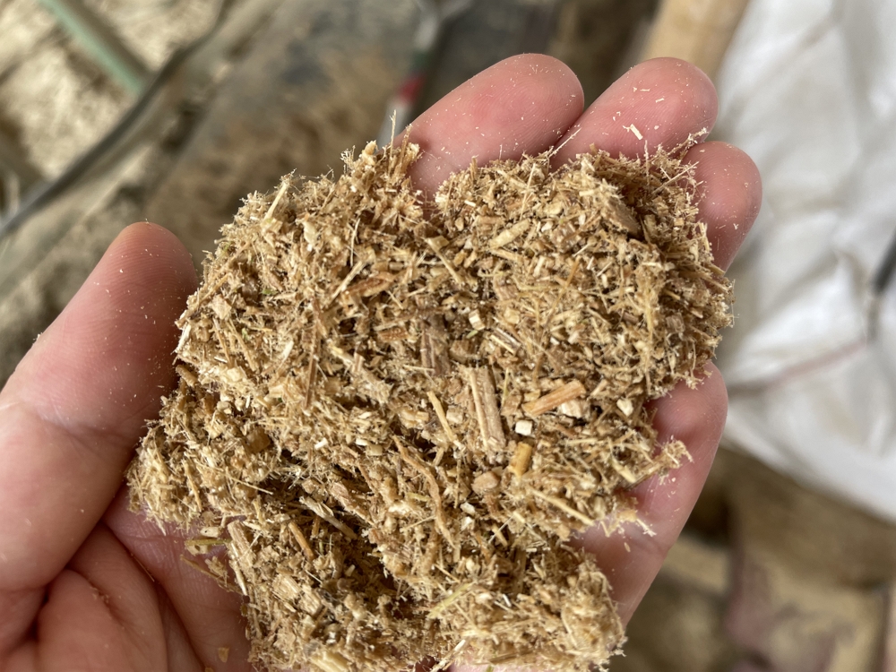 智匯綠能4-6 mm細破碎竹屑
