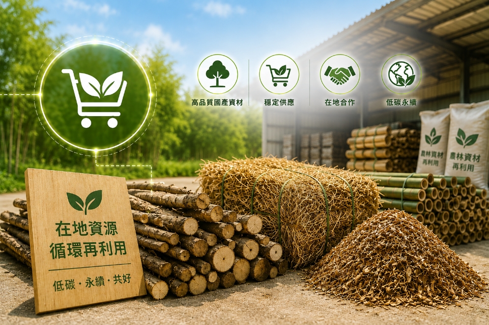 智匯綠能國產客製化竹屑木屑資材買賣